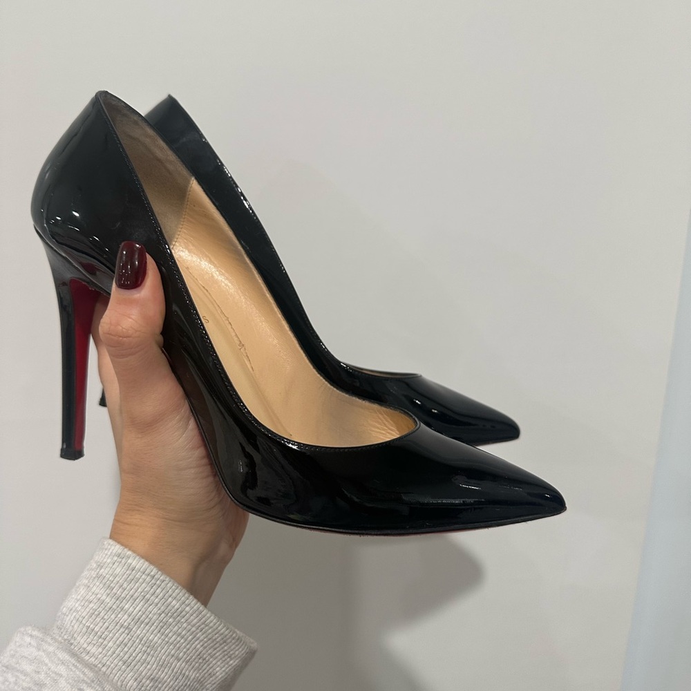 Christian Louboutin black pigalles